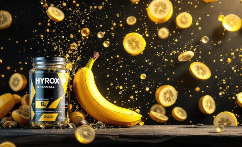 Hyrox ishrana: energetski gel, elektrolit napitak, zalogaj i banana pored slajda i wall balls u teretani